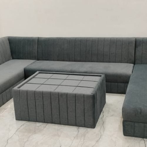 Two side corner sofa set